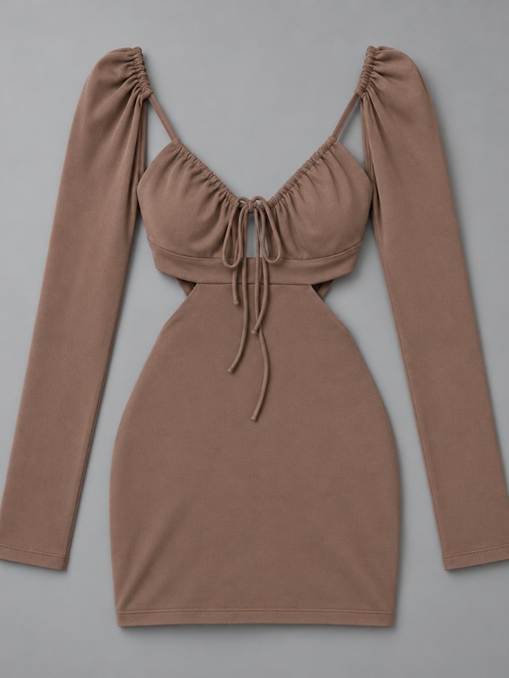 ATOIR Cutout Long Sleeve Mini Dress – Size 2